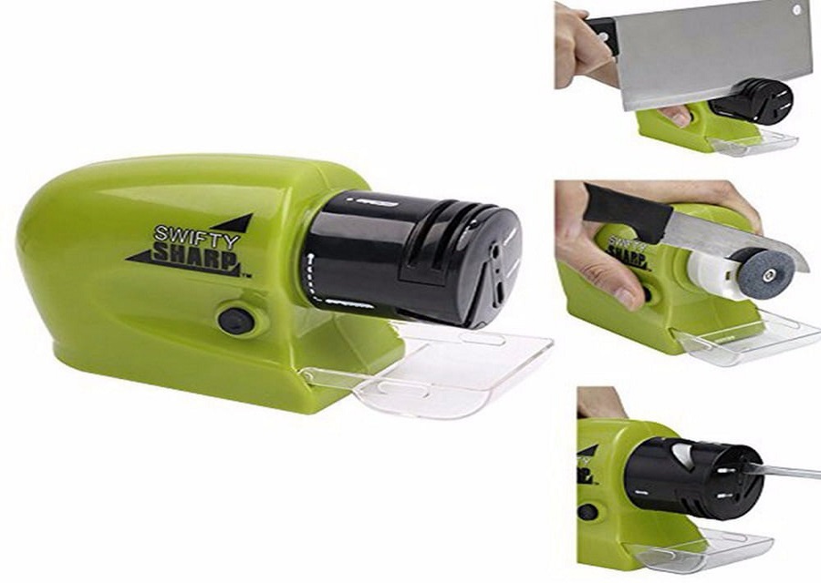  Afilador eléctrico Galapara, afilador de cuchillos eléctrico  con USB, multifunción para cuchillos de cocina, cuchillos de frutas,  tijeras : Hogar y Cocina